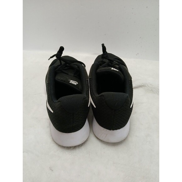 Nike Tanjun Black White Size 12 Women Running Shoes 812655-011 Sneakers Athletic - Picture 7 of 10